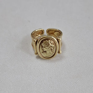 ANILLO ORO 14 K 4.3 GRMS (SEMINUEVO)