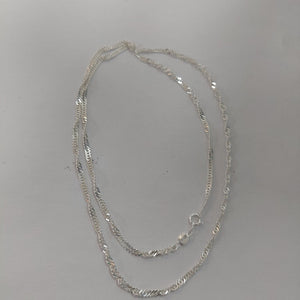 CADENA MEDIO TZL PLATA .925 55 CM 4.12 GR (NUEVO)