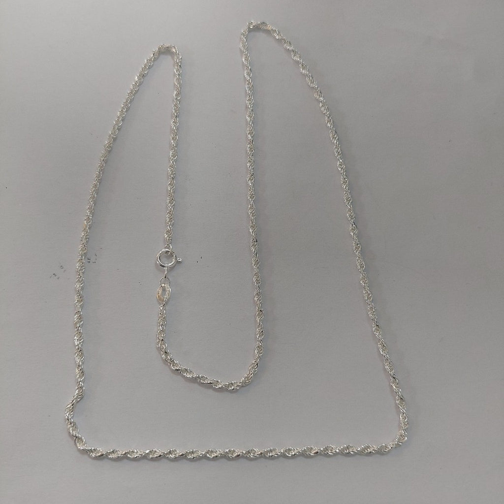 CADENA TORZAL PLATA .925 60 CM 10.52 GR (NUEVO)