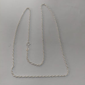 CADENA TORZAL PLATA .925 60 CM 10.52 GR (NUEVO)