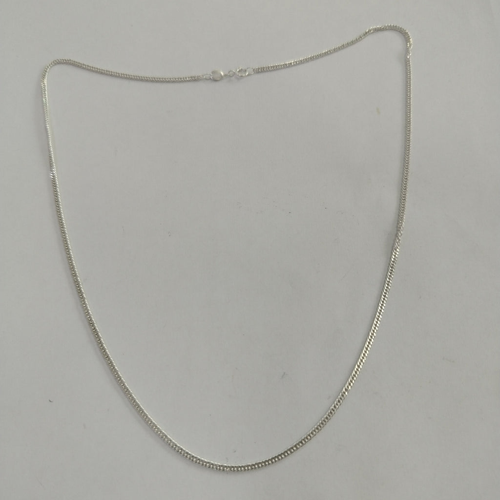 CADENA BARBADA PLATA .925 50 CM 4.12 GR (NUEVO)