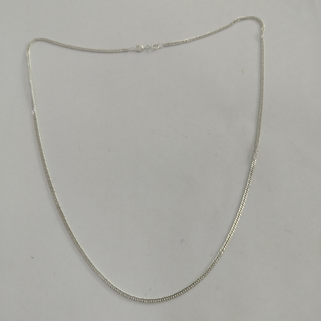 CADENA BARBADA PLATA .925 50 CM 4.12 GR (NUEVO)