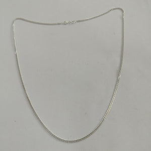 CADENA BARBADA PLATA .925 50 CM 4.12 GR (NUEVO)