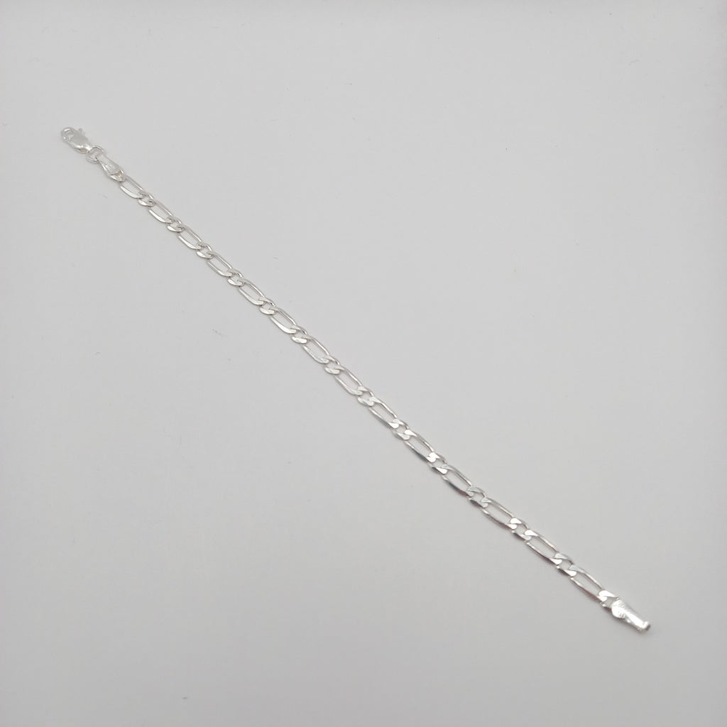PULSERA TEJIDO 1X1 PLATA .925 18 CM 3.5 GR (NUEVO)