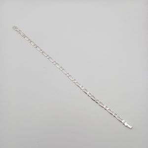 PULSERA TEJIDO 1X1 PLATA .925 18 CM 3.5 GR (NUEVO)