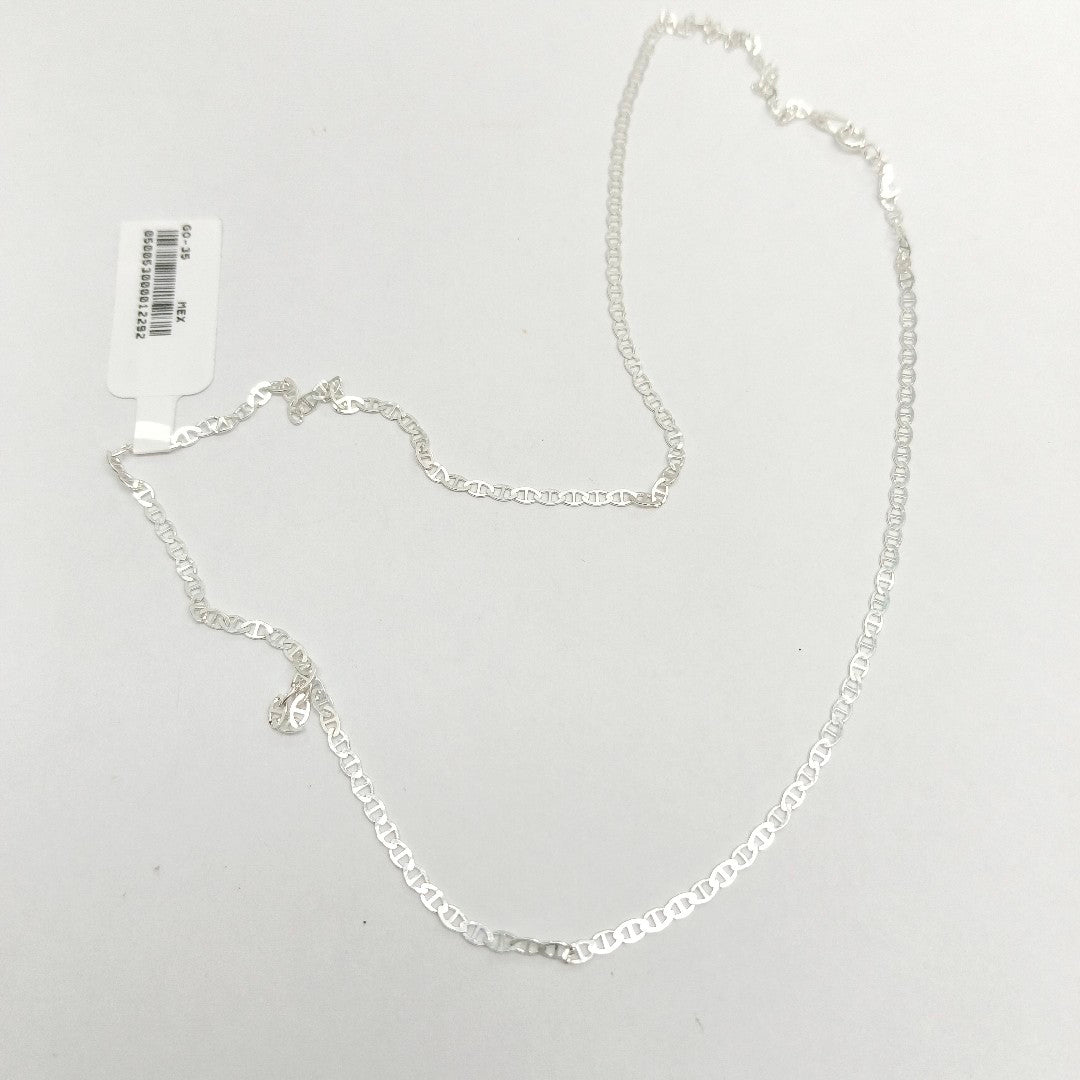CADENA GUCHI PLATA .925 50 CM 3.23 GR (NUEVO)