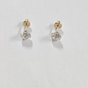 ARETES PAR ORO 14 K 1 GRMS (SEMINUEVO)