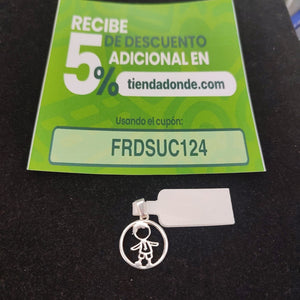 DIJE NIÑO PLATA .925 1.9 GR (NUEVO)