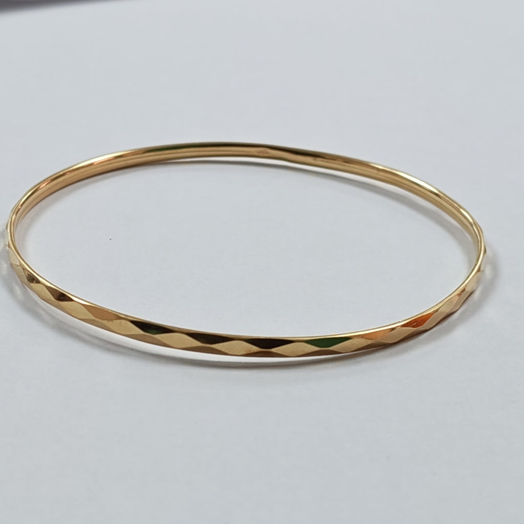 PULSERA RIGIDA ORO 14 K 4.5 GRMS (SEMINUEVO)