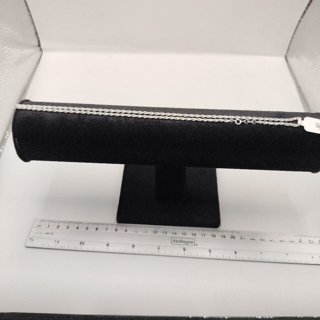 CADENA TORZAL PLATA .925 50 CM 8.52 GR (NUEVO)