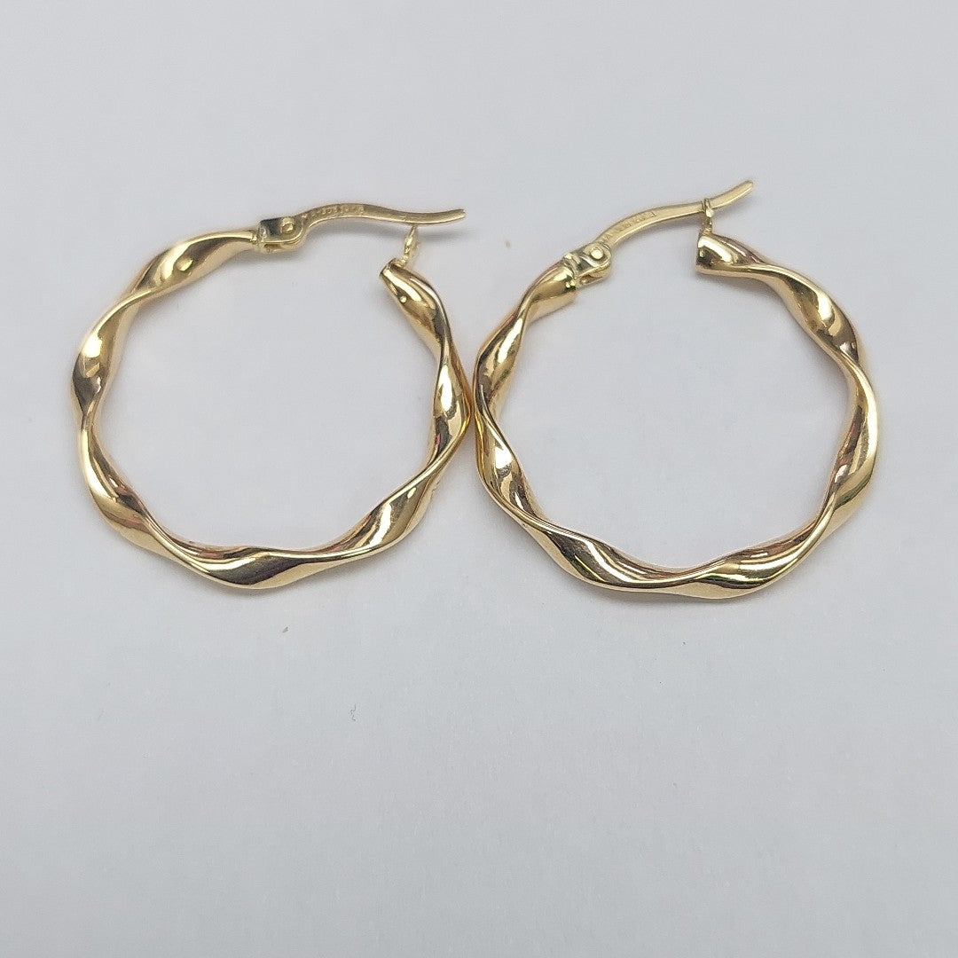 ARRACADAS ORO 14K 1.5 (NUEVO)
