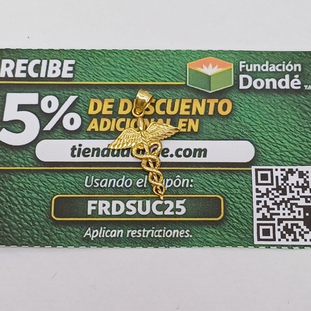 DIJE ORO 14 K 1.7 GRMS (SEMINUEVO)