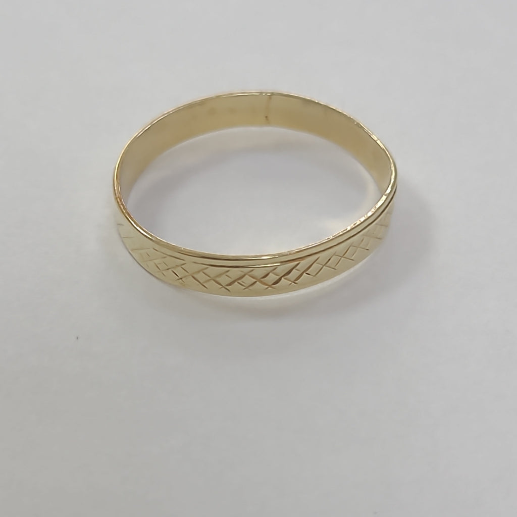 ARGOLLA ORO 14 K 0.9 GRMS (SEMINUEVO)