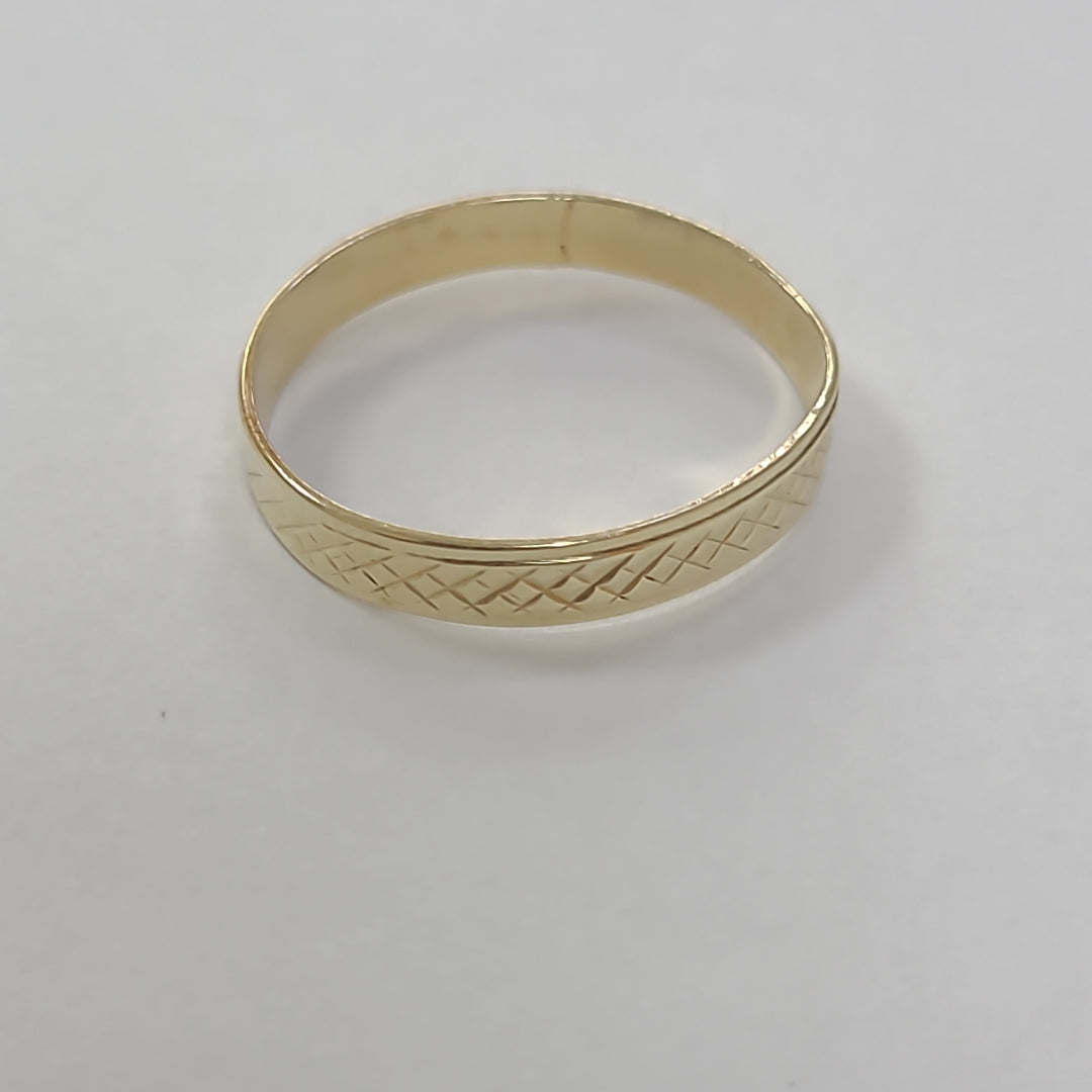 ARGOLLA ORO 14 K 0.9 GRMS (SEMINUEVO)