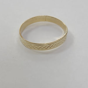 ARGOLLA ORO 14 K 0.9 GRMS (SEMINUEVO)