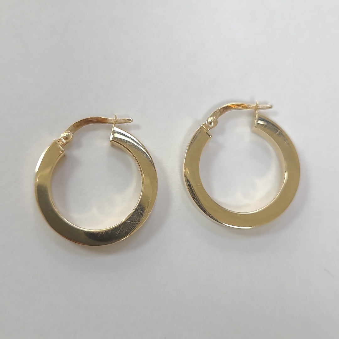 ARRACADAS PAR ORO 14 K 2,00 GRMS (SEMINUEVO)