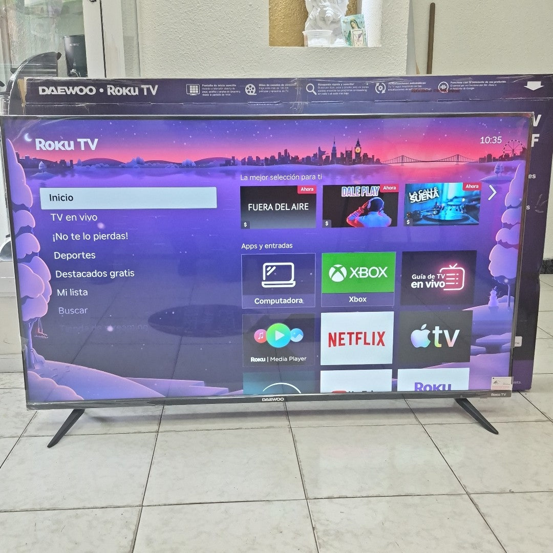 PANTALLA DAEWOO DAW55URF (2022) 55" LED 4K (SEMINUEVO)