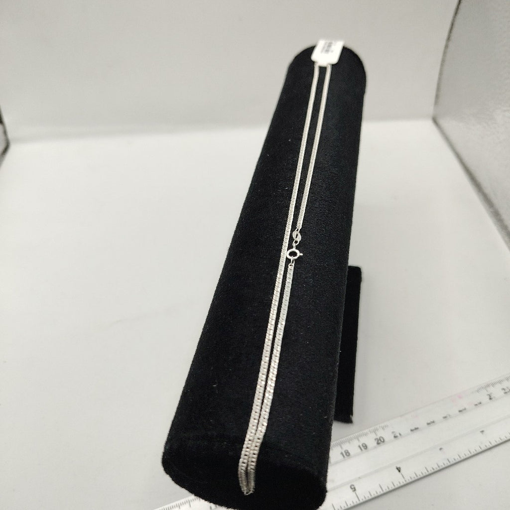 CADENA BARBADA PLATA .925 50 CM 4.12 GR (NUEVO)