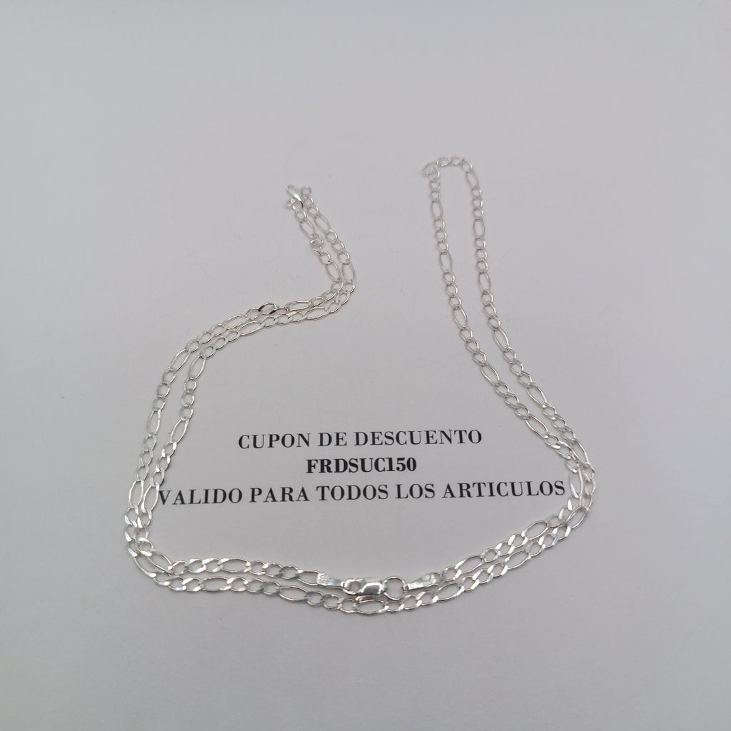 CADENA 3X1 PLATA .925 60 CM 4.82 GR (NUEVO)