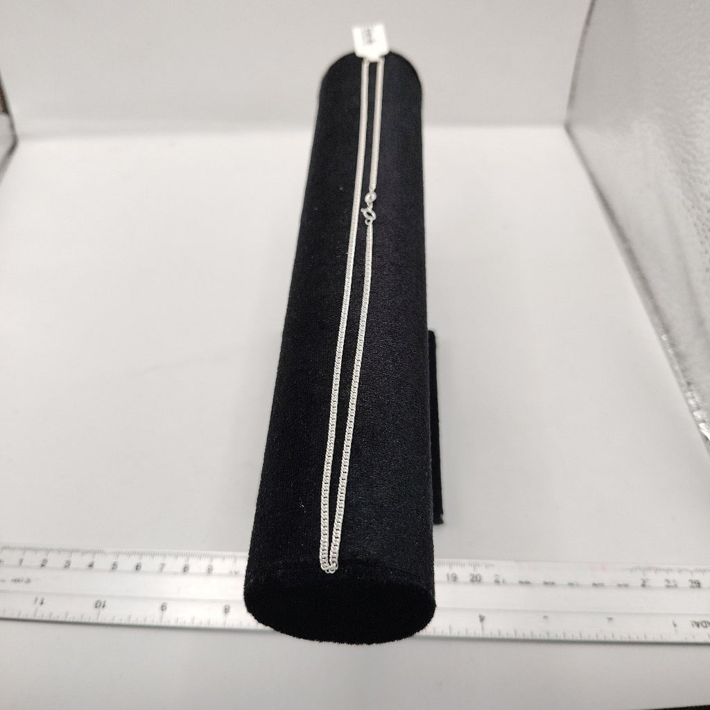 CADENA BARBADA PLATA .925 50 CM 4.12 GR (NUEVO)