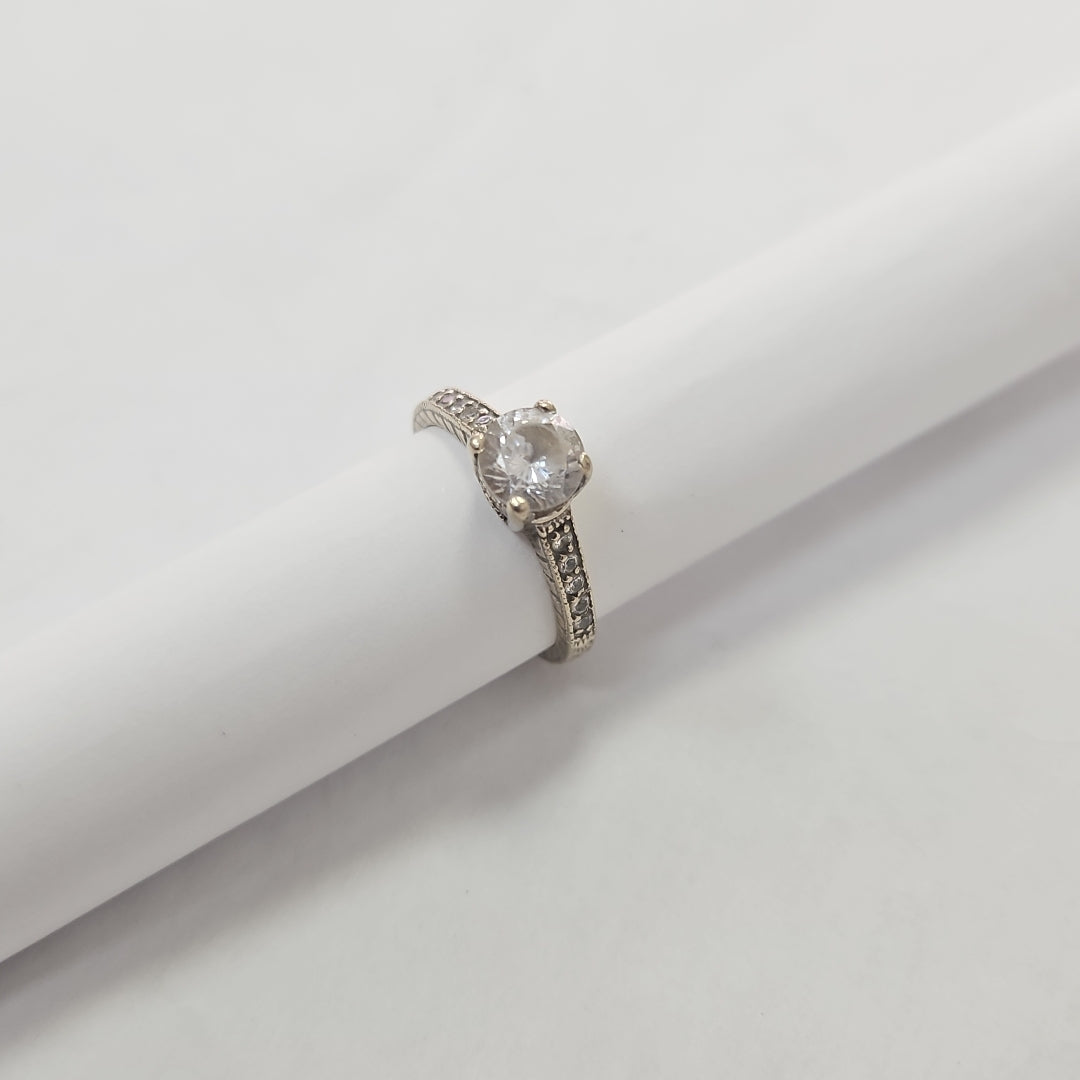 ANILLITO ORO BLANCO 14 K 3,50 GRMS (SEMINUEVO)