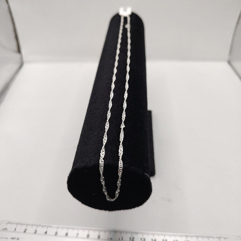 CADENA MEDIO TZL PLATA .925 55 CM 4.22 GR (NUEVO)