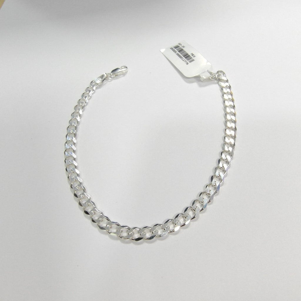 PULSERA BARBADA PLATA .925 21 CM 7.23 GR (NUEVO)