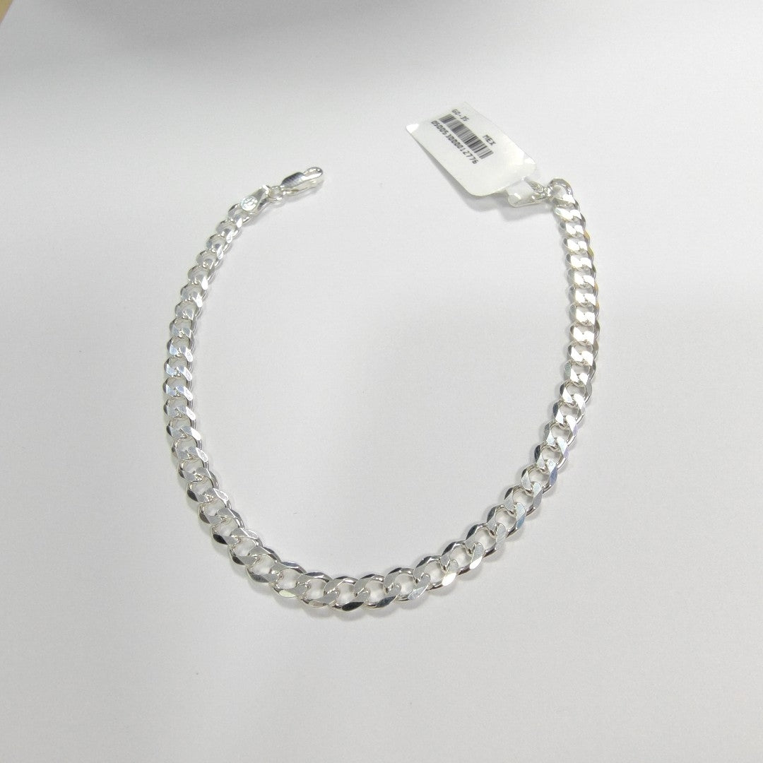 PULSERA BARBADA PLATA .925 21 CM 7.23 GR (NUEVO)