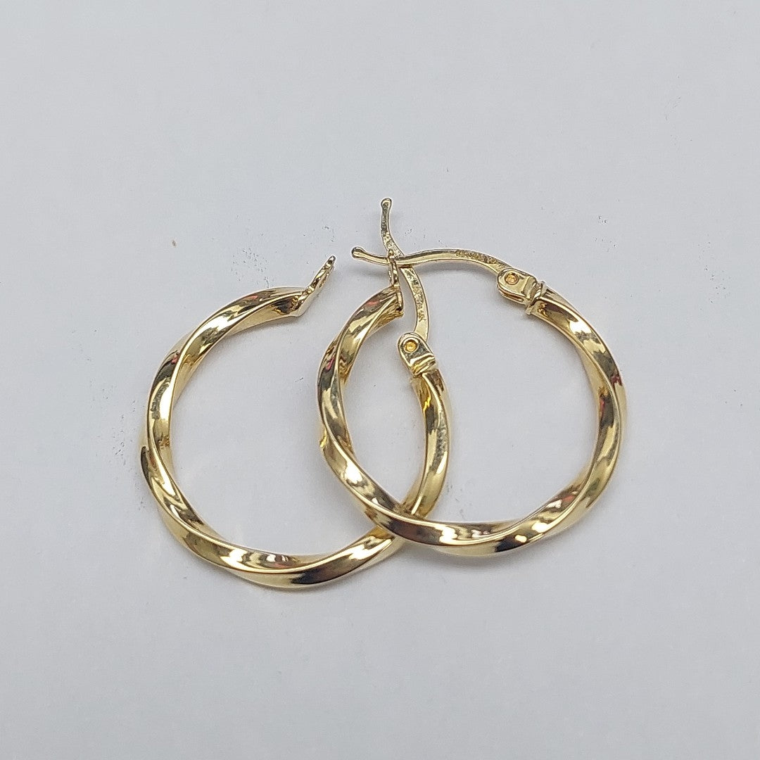 ARRACADAS ORO 14K 1.5 (NUEVO)