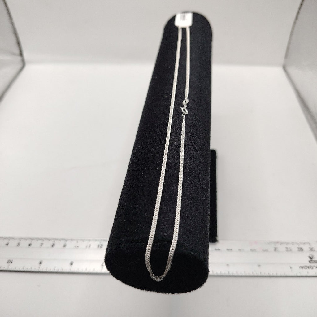 CADENA BARBADA PLATA .925 50 CM 4.12 GR (NUEVO)
