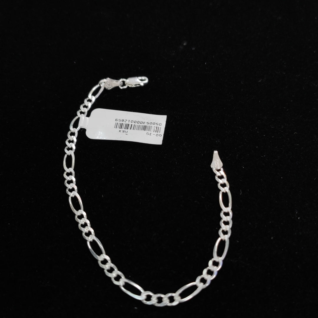 PULSERA 3X1 PLATA .925 18 CM 4.33 GR (NUEVO)