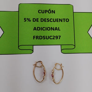 ARRACADAS PAR ORO 10 K 2,80 GRMS (SEMINUEVO)