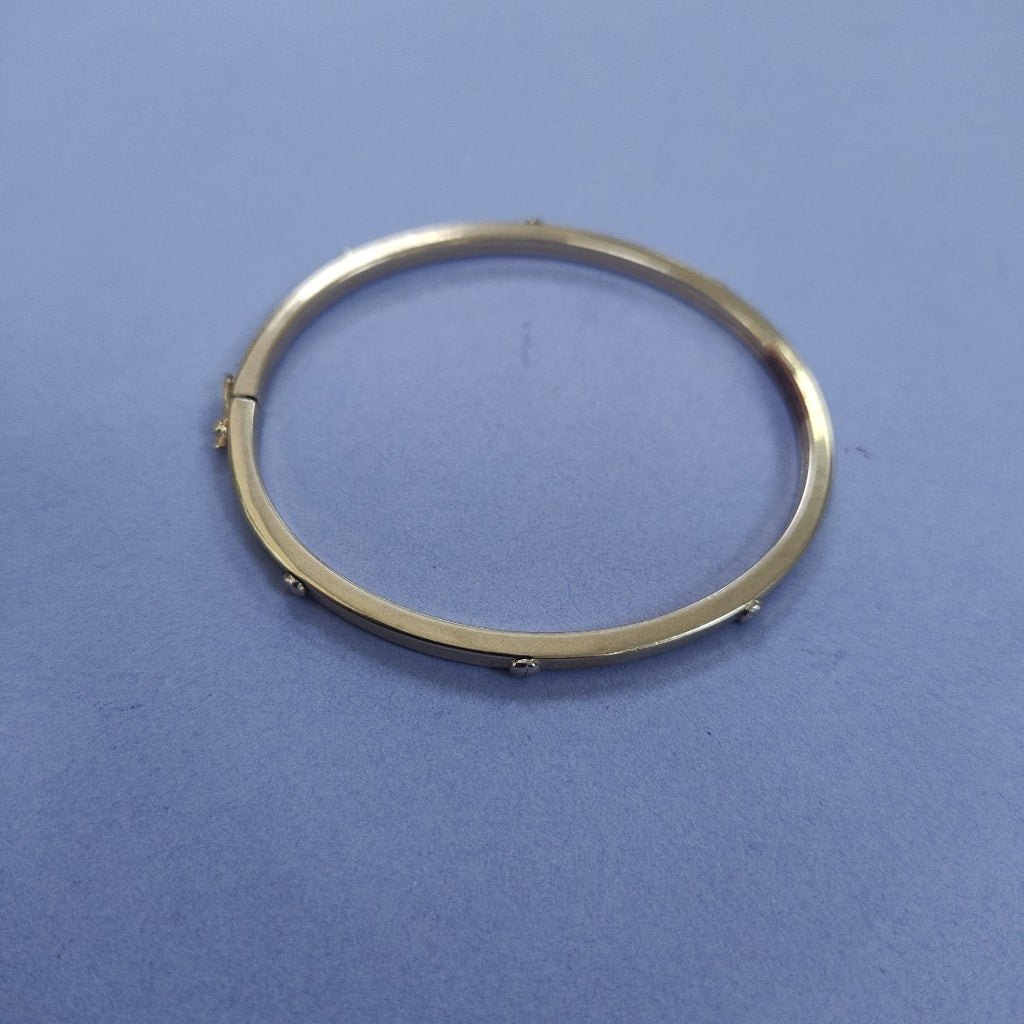 PULSERA RIGIDA ORO 14 K 5,00 GRMS (SEMINUEVO)