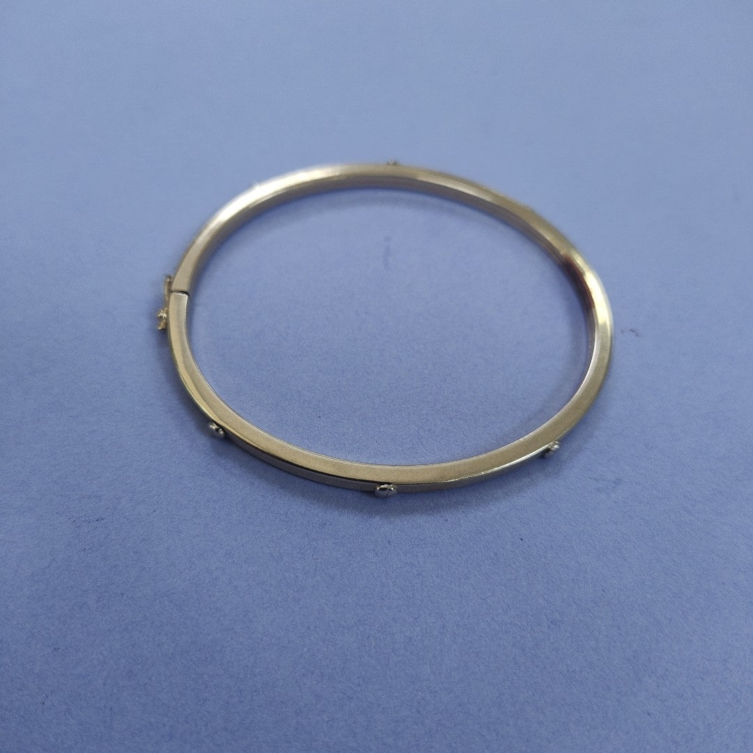 PULSERA RIGIDA ORO 14 K 5,00 GRMS (SEMINUEVO)