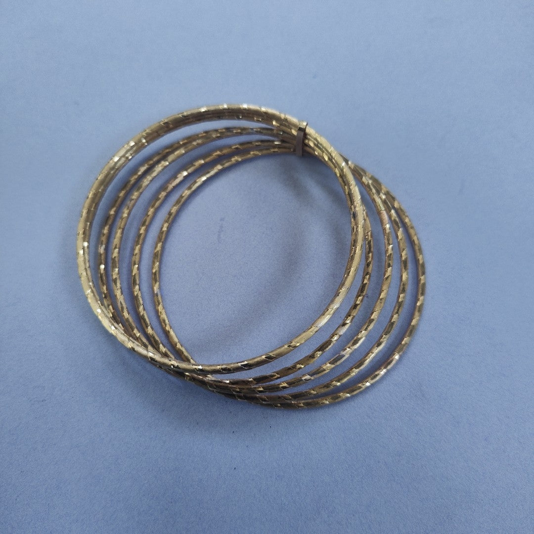 SEMANARIO DE PULSERAS ORO 14 K 25,80 GRMS (SEMINUEVO)