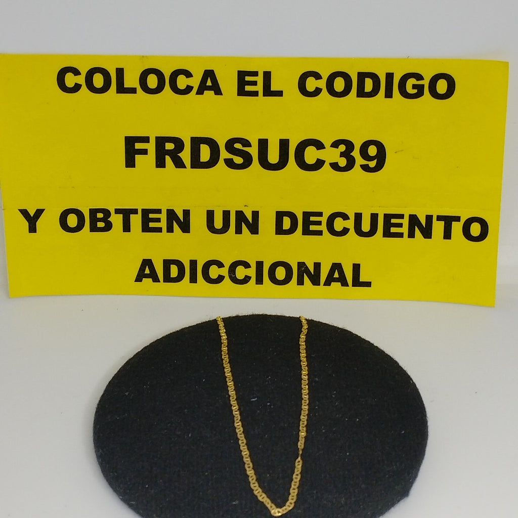 CADENA ORO 10 K 1.8 GRMS (SEMINUEVO)
