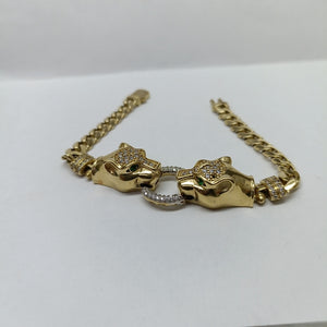 PULSERA ORO 14 K 15.1 GRMS (SEMINUEVO)