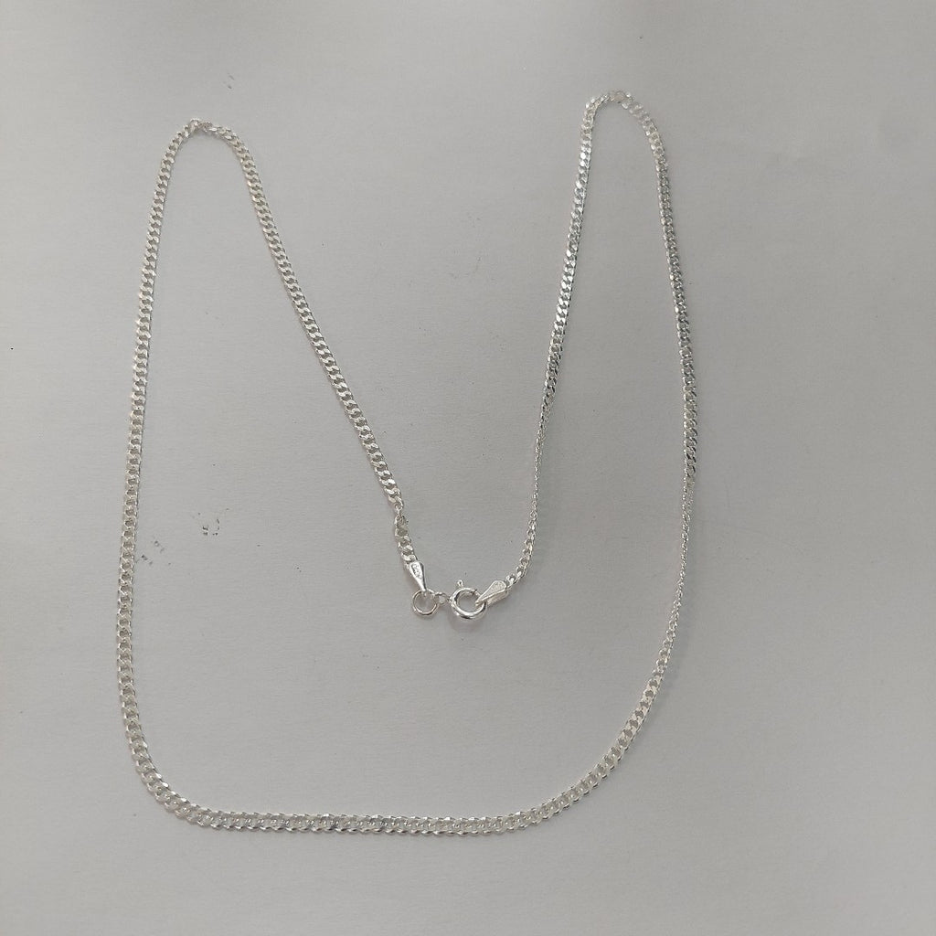 CADENA BARBADA PLATA .925 55 CM 5.83 GR (NUEVO)