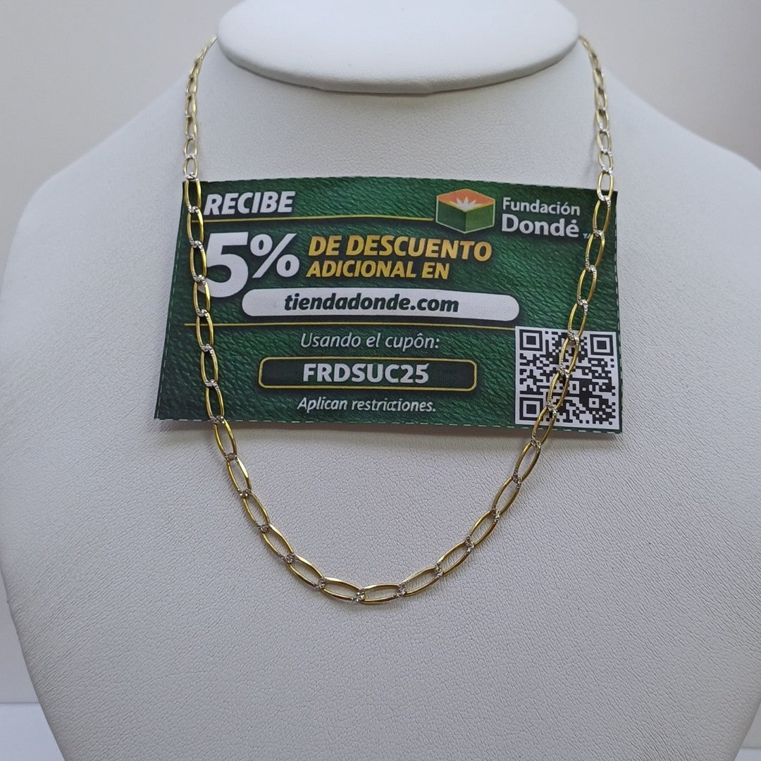 CADENA ORO 14 K 6 GRMS (SEMINUEVO)