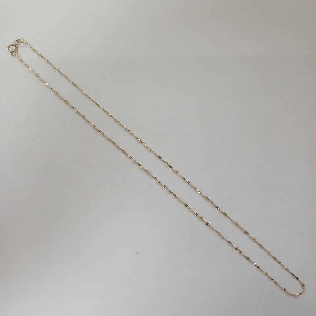 CADENA ORO 10 K 0.6 GRMS (SEMINUEVO)