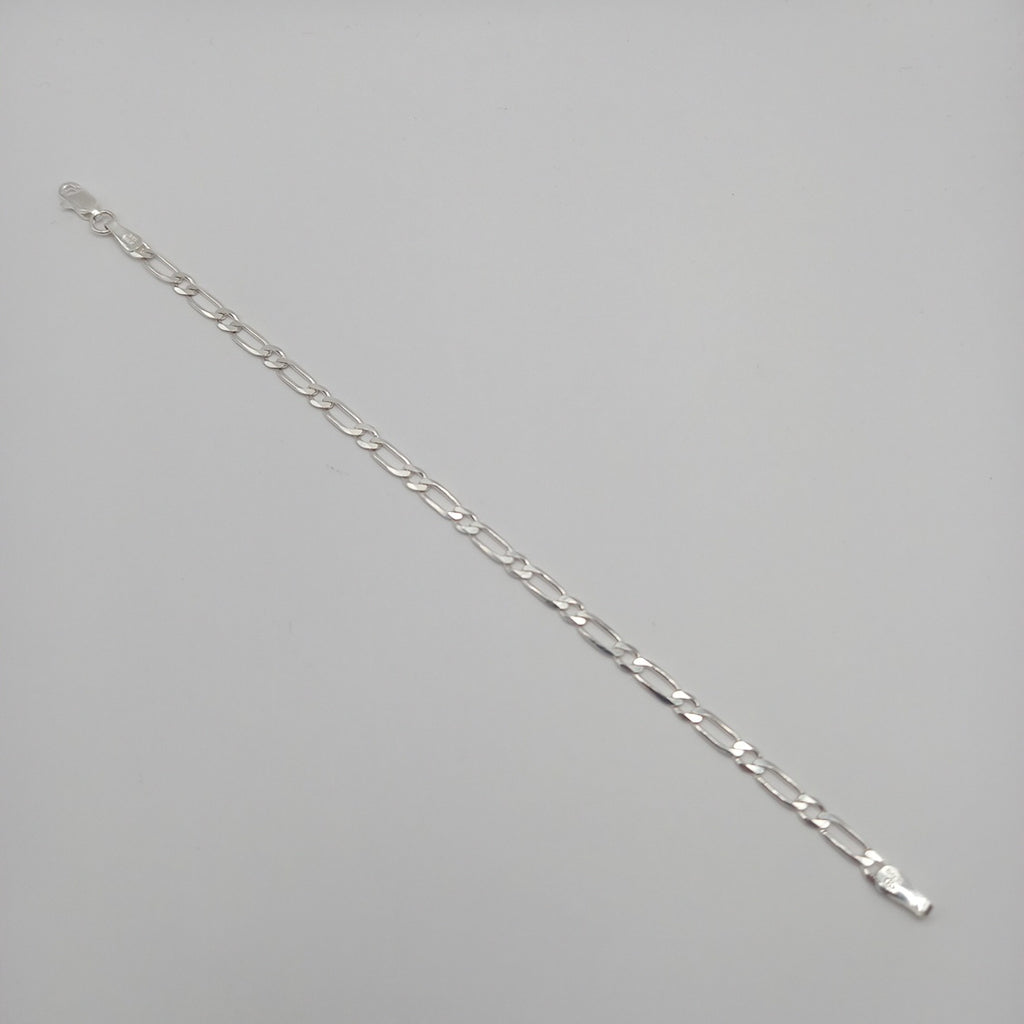 PULSERA TEJIDO 1X1 PLATA .925 18 CM 3.5 GR (NUEVO)