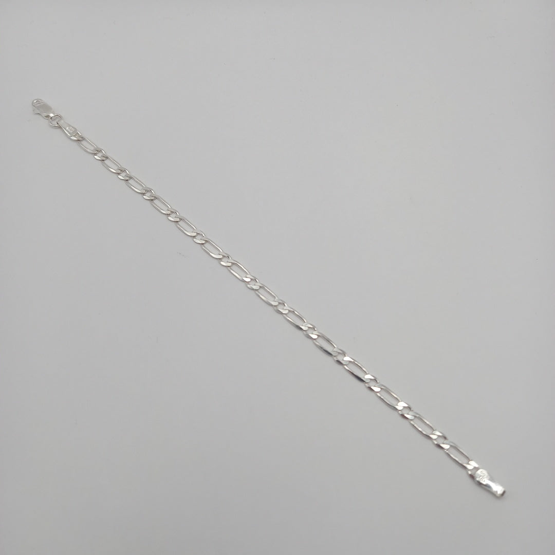 PULSERA TEJIDO 1X1 PLATA .925 18 CM 3.5 GR (NUEVO)