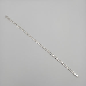 PULSERA TEJIDO 1X1 PLATA .925 18 CM 3.5 GR (NUEVO)
