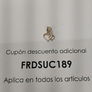 DIJE ORO COMBINADO 14 K 0,90 GRMS (SEMINUEVO)