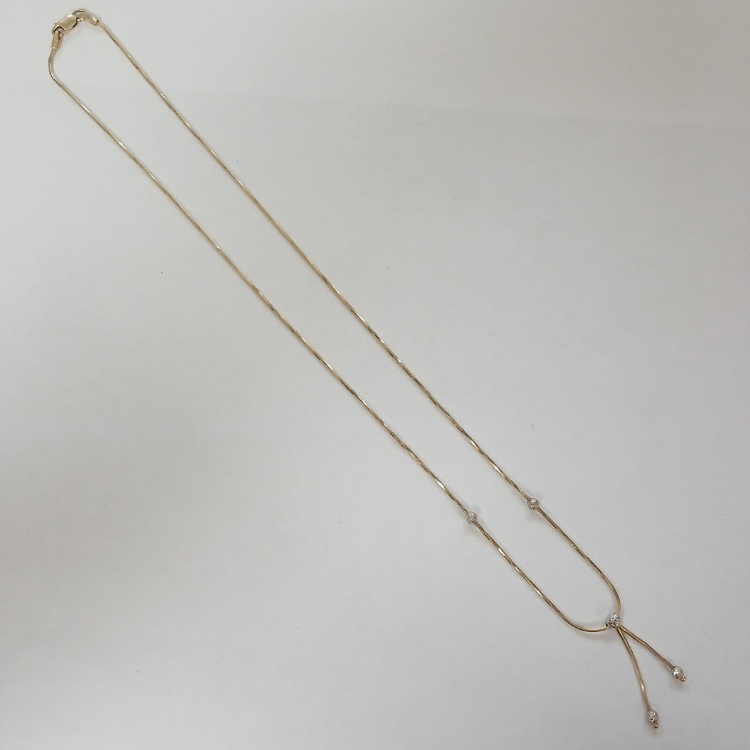 GARGANTILLA ORO 14 K 4.3 GRMS (SEMINUEVO)