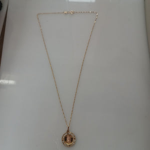 CADENA, DIJE ORO 10 K 2.5 GRMS (SEMINUEVO)