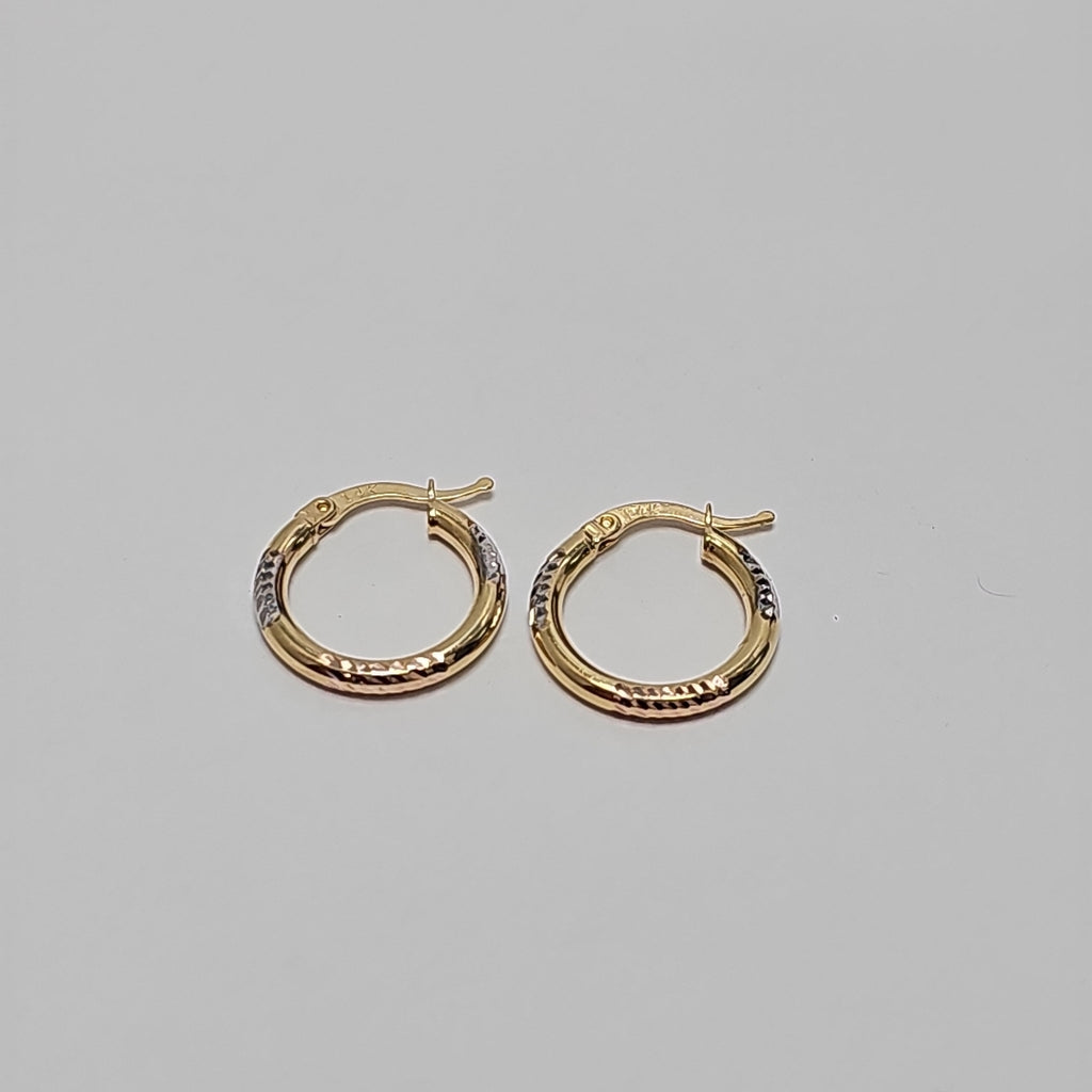 ARRACADAS ORO 14K 1.7 (NUEVO)