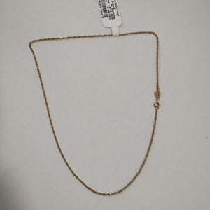 CADENA ORO 10 K 0,80 GRMS (SEMINUEVO)