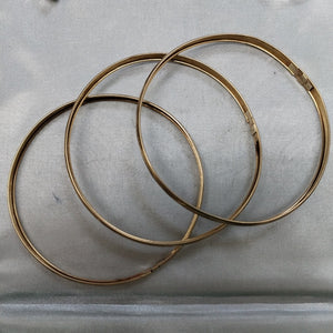 PULSERA RIGIDA ORO 10 K 13.2 GRMS (SEMINUEVO)