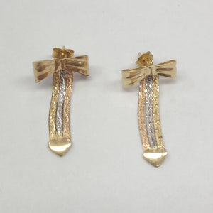 ARETES PAR ORO 10 K 2,90 GRMS (SEMINUEVO)